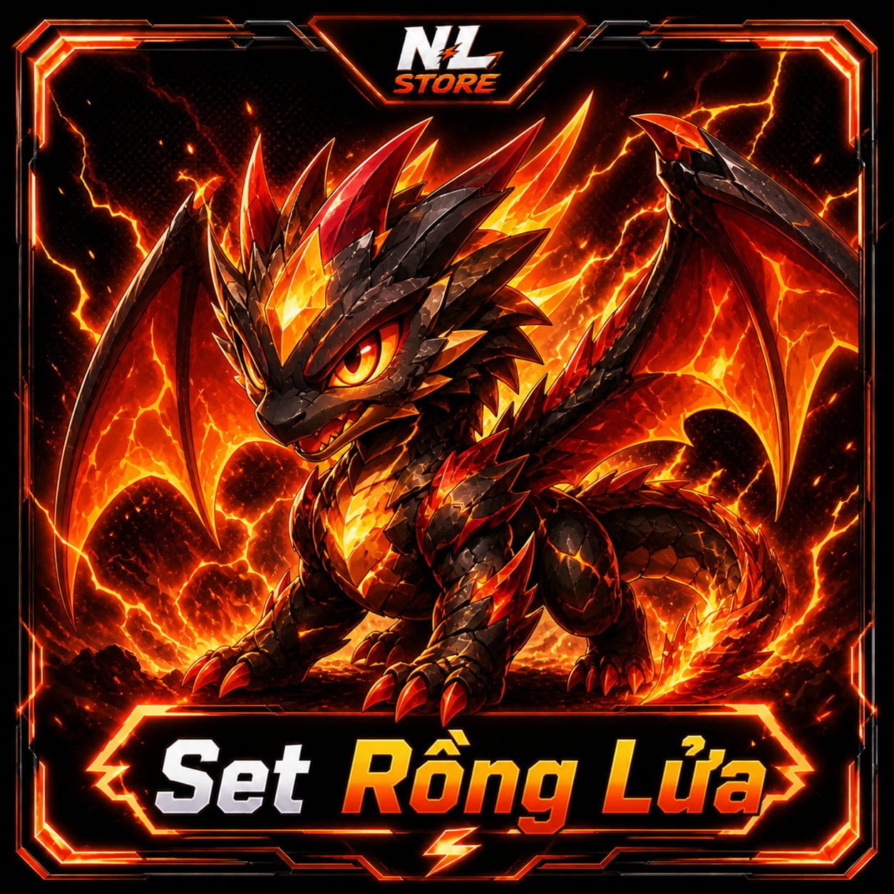 Set Rồng Lửa